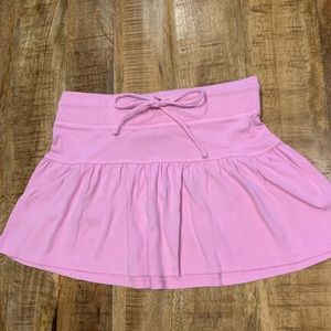 Pink Hard Tail Mini Skirt